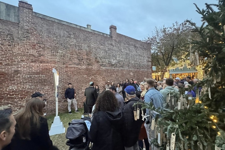 Fernandina Beach Police Embrace Community Unity at Annual Menorah Lighting Ceremony