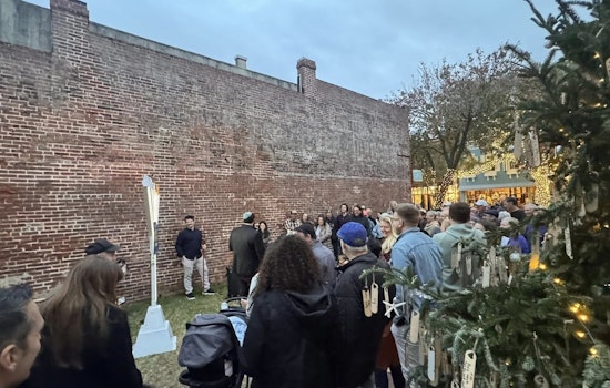 Fernandina Beach Police Embrace Community Unity at Annual Menorah Lighting Ceremony