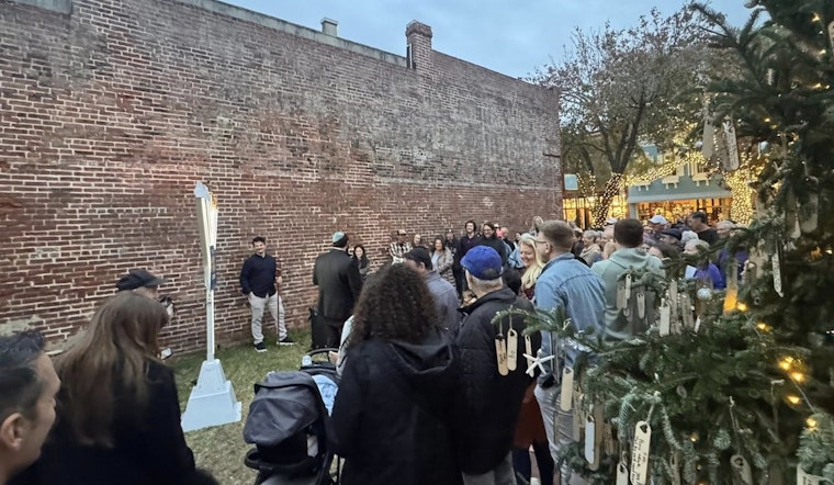 Fernandina Beach Police Embrace Community Unity at Annual Menorah Lighting Ceremony