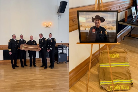 VIDEO: Fire Marshal Lynn Schofield Retires After 35 Years of Service with Provo Fire & Rescue