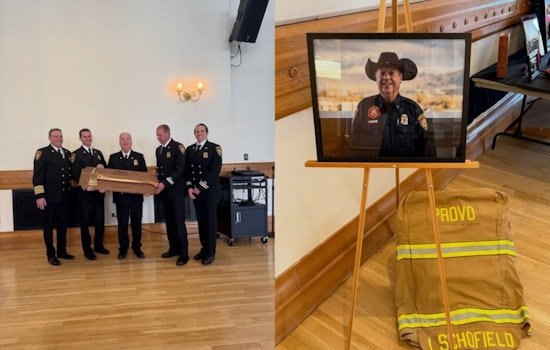 VIDEO: Fire Marshal Lynn Schofield Retires After 35 Years of Service with Provo Fire & Rescue