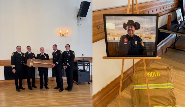 VIDEO: Fire Marshal Lynn Schofield Retires After 35 Years of Service with Provo Fire & Rescue