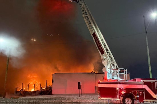 Firefighters Extinguish Massive Blaze at Warrensville Heights Commercial Building, No Injuries Reported