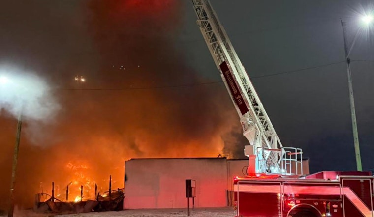 Firefighters Extinguish Massive Blaze at Warrensville Heights Commercial Building, No Injuries Reported