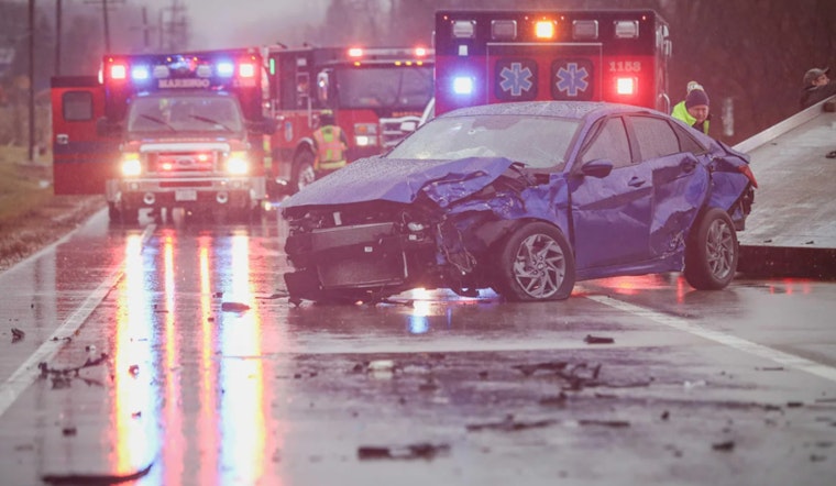 Five Injured As Route 23 Crash Sends Car Into Wires Near Marengo