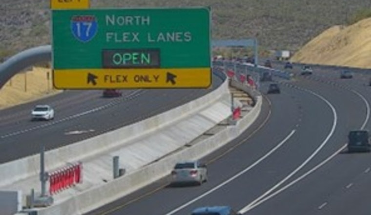 Flex Lanes on I-17 in Phoenix Confuse Advanced Car Safety Systems, Experts Suggest Turning Off Lane Assist