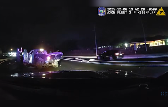Florida Police Use Drone to Apprehend Suspect After Lady Lake Crash