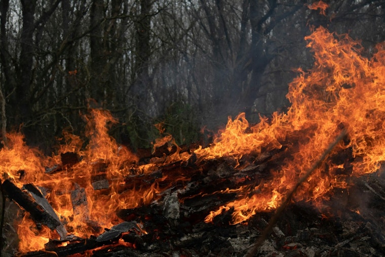 Fort Apache Indian Reservation Continues Strategic Pile Burning to Mitigate Wildfire Risks