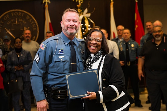 Fort Wayne Mayor Sharon Tucker Celebrates Long-Serving City Employees for Their Commitment to Community