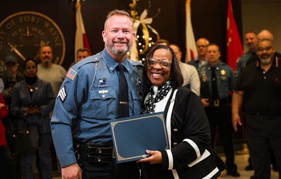 Fort Wayne Mayor Sharon Tucker Celebrates Long-Serving City Employees for Their Commitment to Community