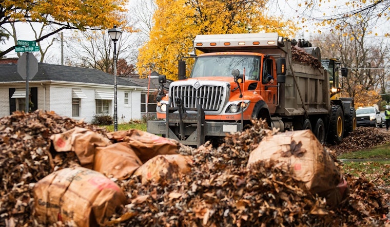 Fort Wayne Resumes Leaf Collection in Central Neighborhoods as Second Round Begins in Southern Areas