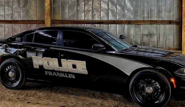 Franklin Police Report Busy Two Weeks with Arrests for DUI, Concealed Weapons, and Financial Fraud