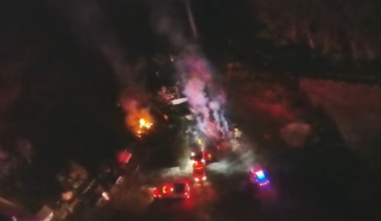 VIDEO: Franktown Blaze Swiftly Contained Thanks to Alert Resident and Drone Technology Amid High Wildfire Risk