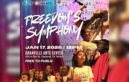 Garland to Celebrate Unity with 'Freedom’s Symphony' on MLK Day: A Showcase of Local Youth Talent