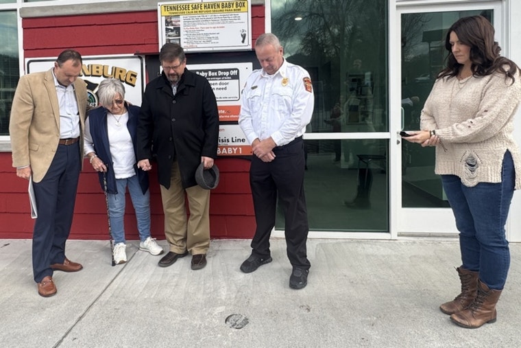Gatlinburg Unveils New Safe Haven Baby Box at Fire Station for Anonymous Newborn Surrenders