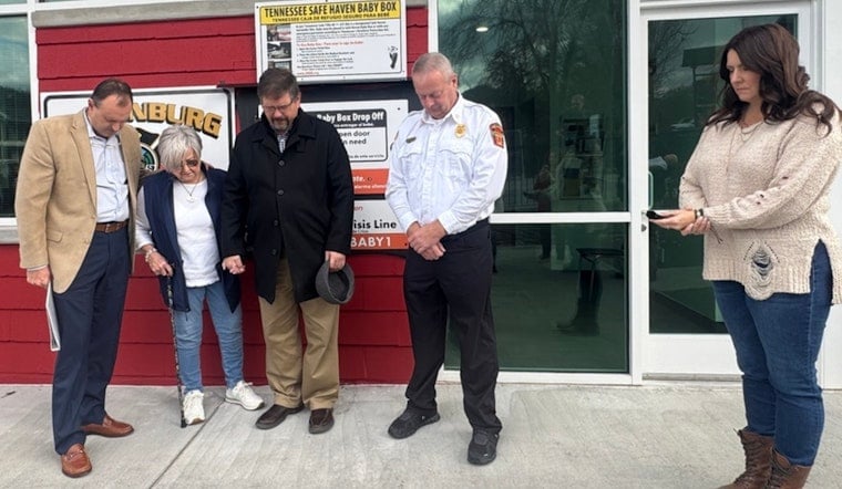 Gatlinburg Unveils New Safe Haven Baby Box at Fire Station for Anonymous Newborn Surrenders