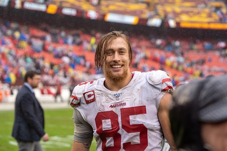 George Kittle Ankle Scare Casts Shadow On 49ers Blowout In Indy