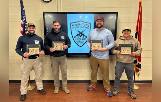 Germantown Police Department Celebrates New Firearms Instructors, Lauds Commitment to Professional Excellence