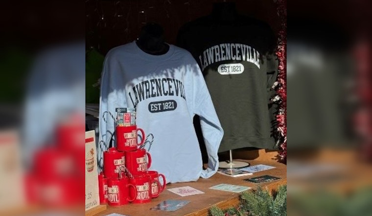 Grab Your Limited Edition Lawrenceville Holiday Merch at the Christkindl Market