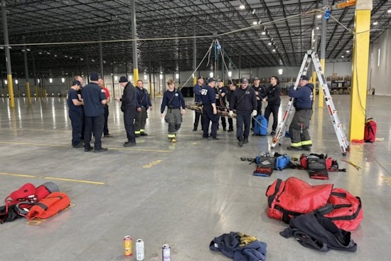 Greenwood Fire Department Boosts Rescue Capabilities with Advanced Rope Training, Funded by Duke Energy Grant