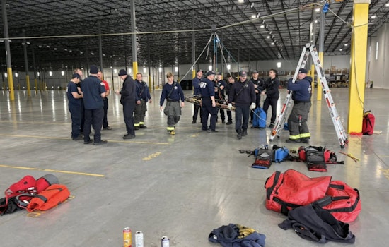 Greenwood Fire Department Boosts Rescue Capabilities with Advanced Rope Training, Funded by Duke Energy Grant