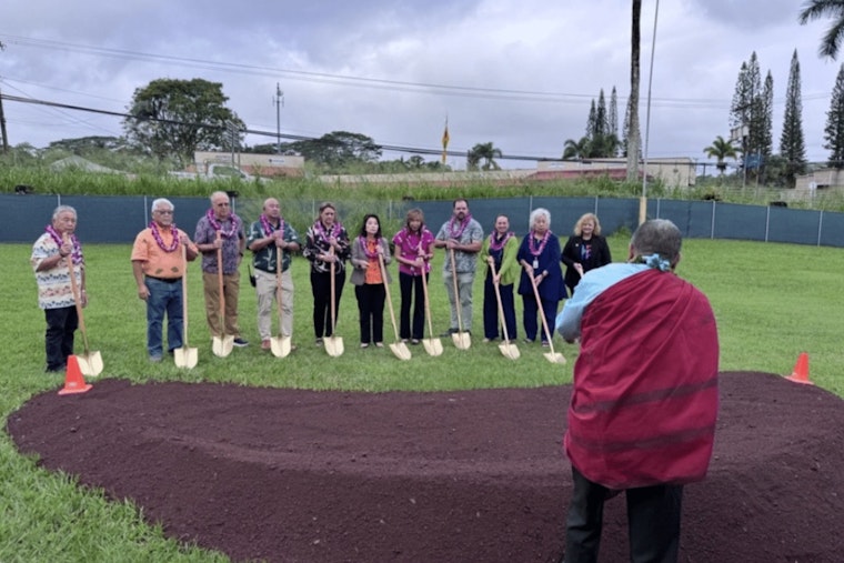 Groundbreaking Ceremony Marks Start of New Community Library in Upper Puna District