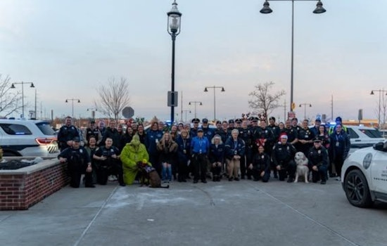 Grove City Police and Community Partners Ensure Holiday Cheer with Successful 'Shop With a Cop' Event