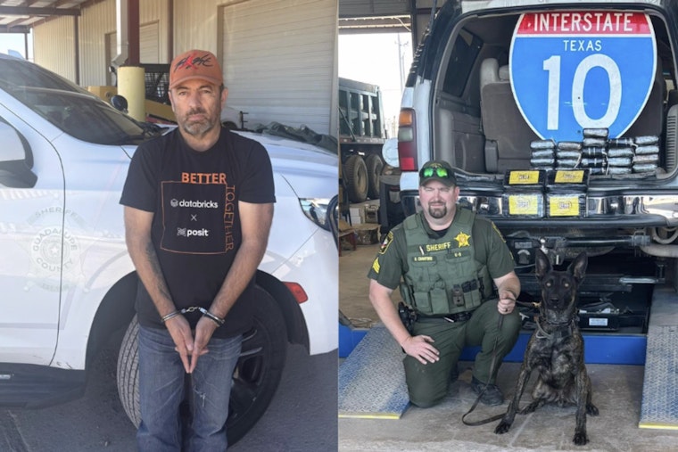 Guadalupe traffic stop uncovers 31 kilos of cocaine stuffed in suburban