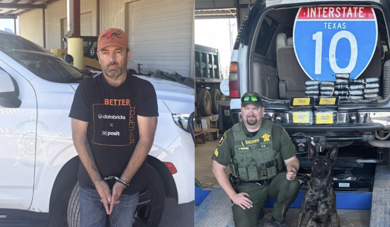 Guadalupe traffic stop uncovers 31 kilos of cocaine stuffed in suburban