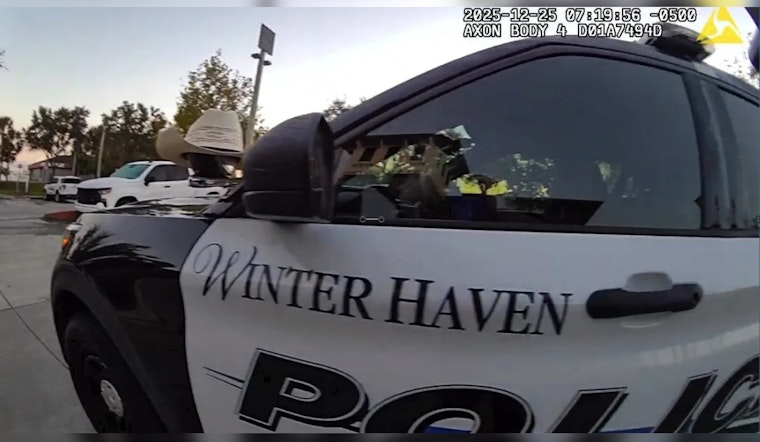 Haines City Suspect Accused of Christmas Day Fire Station Burglary and Theft of Sheriff's Unique Cowboy Hat