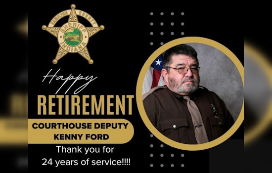 Hamilton County Salutes Longtime Courthouse Deputy Kenny Ford as He Enters Retirement