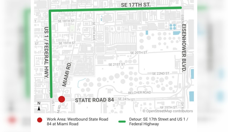 Harbordale Commute Eases as State Road 84 and Port Everglades Bypass Reopen After Emergency Repair