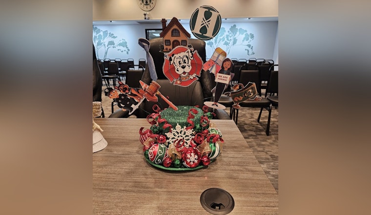 Hazelwood City Hall Brings Holiday Cheer with Festive Tree Topper Contest