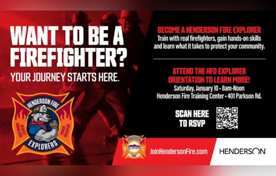 Henderson Fire Department Invites Young Aspirants to Fire Service Explorer Program Orientation