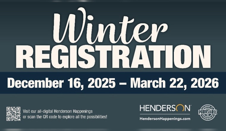 Henderson Unveils Winter Event Lineup with Swim Lessons, Crafts and Festive Fun for Residents