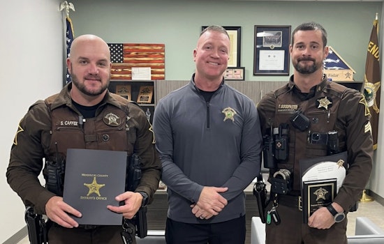 Hendricks County Sheriff's Deputies and K9 Receive Commendations for Exceptional Law Enforcement Efforts
