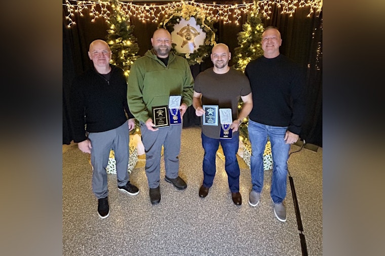 Hendricks County Sheriff's Office Celebrates Dedication of Deputies with Awards and Years of Service Accolades