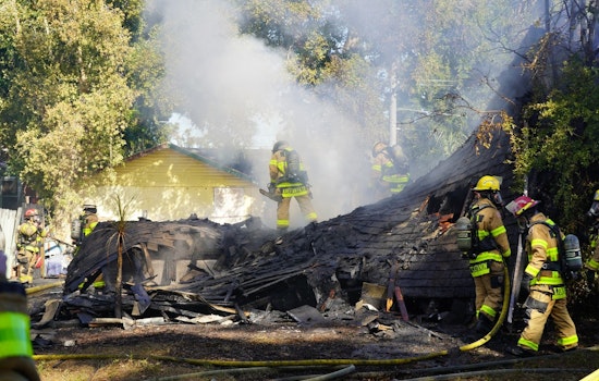Heroic Rescue and Quick Response by Tampa Firefighters Contain Borrell Park Blaze