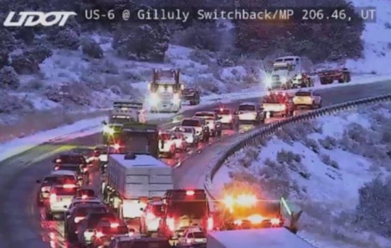 Highway 6 Reopens after Multiple Vehicle Pileup in Spanish Fork Canyon, No Injuries Reported