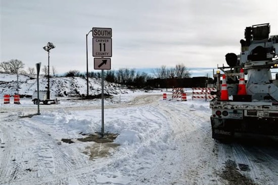 Highway 11 Reopens in Carver County Following Essential Winter Safety Maintenance