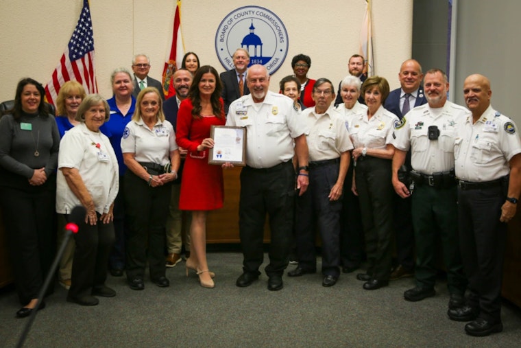 Hillsborough County Honors Sun City Center Emergency Squad for Dedication to Community