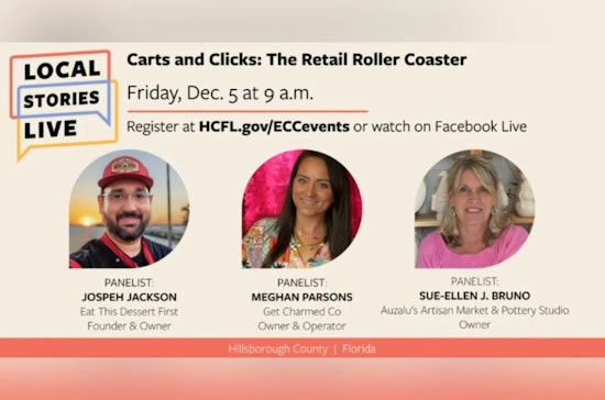 Hillsborough County Promotes Local Small Businesses Ahead of Holiday Season with 'Local Stories Live' Event