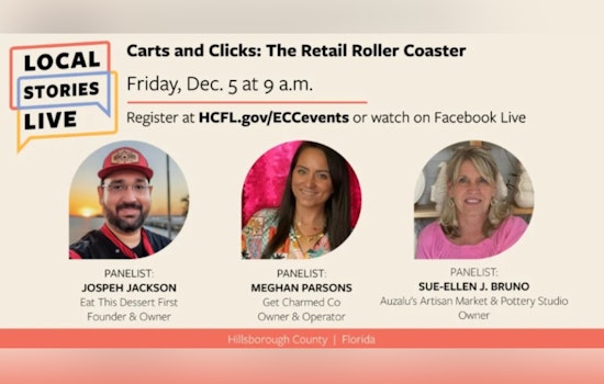 Hillsborough County Promotes Local Small Businesses Ahead of Holiday Season with 'Local Stories Live' Event