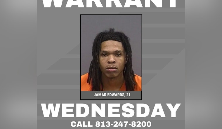 Hillsborough County Sheriff's Office Seeks Public's Help in Locating Suspect Jamar Edwards on Serious Domestic Violence Charges