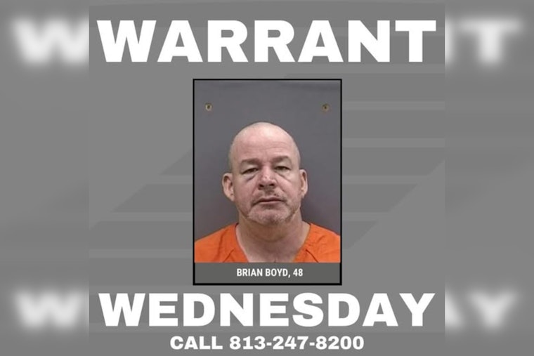 Hillsborough County Sheriff's Office Seeks Public's Help in Locating Wanted Sex Offender Brian Boyd