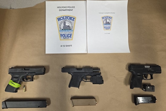 Holyoke Police Seize 'Ghost Gun' Among Three Firearms, Arrest Two Individuals Following Armed Gathering Report