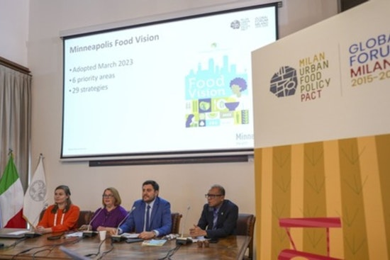 Homegrown Minneapolis Manager Attends International Forum on Food Sustainability in Milan