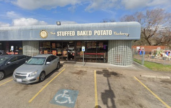 Houston Favorite Stuffed Baked Potato Factory Shutters On Owner's Birthday