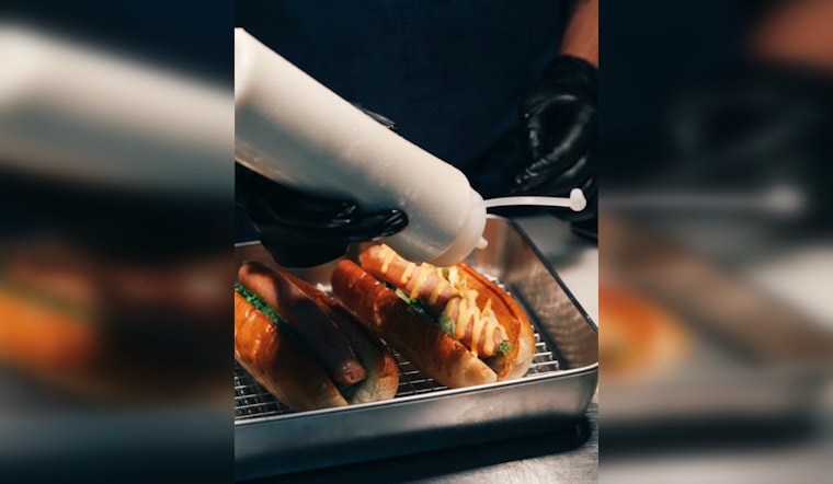 Houston Night Owls Swarm New Hawaiian Roll Hot Dog Truck