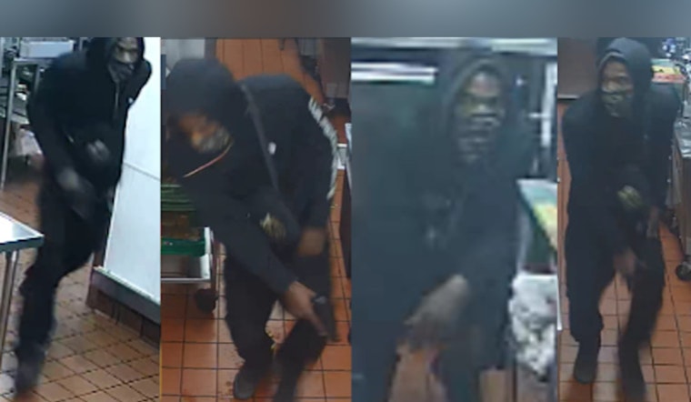 Houston Police Searching for Armed Suspect After Fast-Food Restaurant Robbery on West Tidwell